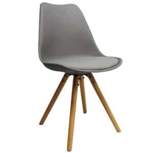 Dimehouse Harrow Eetkamerstoel Grijs - Kuipstoel - Scandinavisch Design