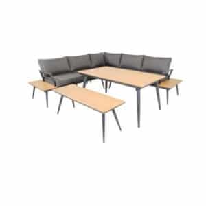 Lesli Living hoekbank dining Arezzo