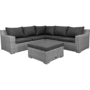 Mondial Living Nashville Loungeset 4-delig - Hoekbank
